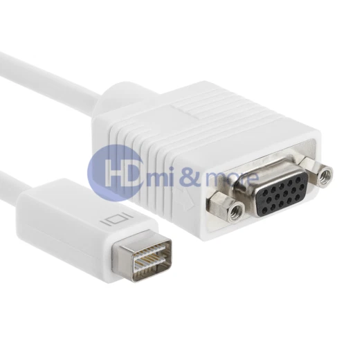 4x Mini DVI to VGA Monitor Video Adapter Cable for Apple iMac and MacBook - Image 3 of 3