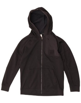 Nike Jungen Air Max Reißverschluss Hoodie Pullover 12-13 Jahre Large schwarz Colourblock DV10