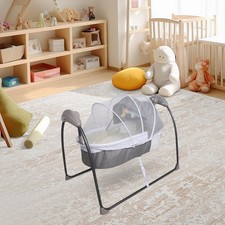 22,05 funta Elektryczne łóżeczko dziecięce z pilotem, przenośne łóżeczko dziecięce