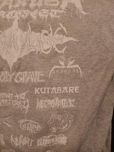 ASAKUSA Death fest 2018 (Rare) Convulse, Abigail (Gray, Small T-shirt) - Picture 8 of 8