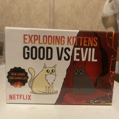Exploding Kittens: Good vs Evil  Netflix Card Game Sealed NEW