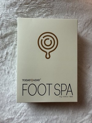 TODAYADAY Quercus Foot Spa Foot Mask Sheet Oak Root Shea Butter 5pcs