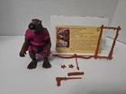 Vtg 1988 TMNT Master Splinter SOFT HEAD 100% COMPLETE + BIOCARD GREAT COND