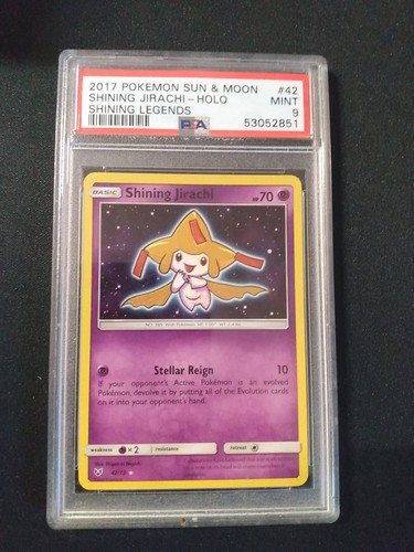 Shining Jirachi graded PSA 9 for sale on eBay