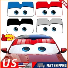 Car Windshield Sun Shade Cartoon Eye Visor SUV Auto Front Window Shield Cover CW