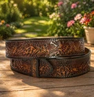 Western Genuine Leather Belt Full Grain Handmade Men's Heavy Duty Without Buckle