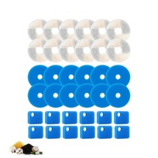 Nispira Cat Fountain Filter Replacement for Rantizon SORON 2.2L Stainless, 12 Pk