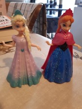 Disney Princess Clip Dolls Frozen Elsa And Anna