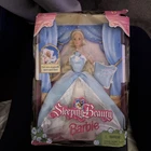 VINTAGE MATTEL BARBIE 1998 "SLEEPING BEAUTY" DOLL w/MUSICAL PILLOW #20489 - NIB