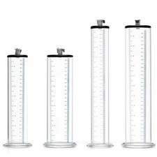 Acrylic Cylinder for Penis Pump 9 12 Inch with Female Valve Male Penis Enlarger