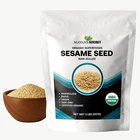 Mayan's Secret - Raw Hulled Sesame Seeds Organic 2lbs, Parve, Vegan, Non-GMO