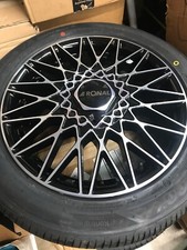 Ronal Rims Hankook Tires Set New 16x7 Bolt Pattern 4x100 New