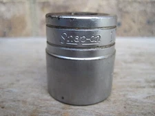 Snap On 1 ” Shallow Socket 1/2” Drive 6 Point TW321 Vintage USA
