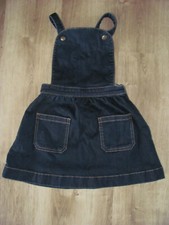 Hanna Andersson Denim bib overall jumper dress, new without tags, 3T