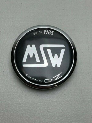 MSW By OZ Since 1985 Gray Snap In Wheel Center Cap XC566VW