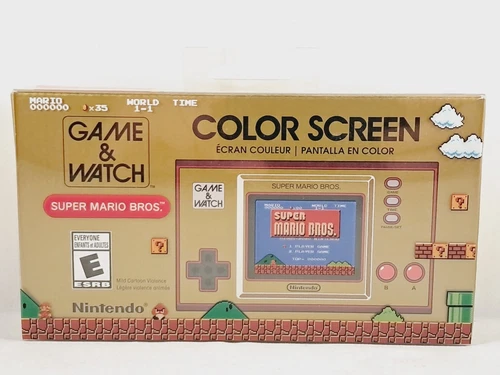 Nintendo Game & Watch Super Mario Bros 35th Anniversary Edition NEW Sealed Mint