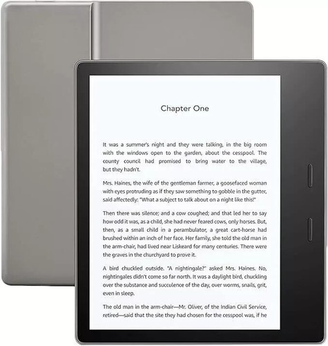 USED Kindle Oasis Waterproof eReader 10th Gen 7” Display Page Turn Button - 32GB