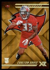 2018 Panini XR Gold Carlton Davis RC 01/10 Buccaneers #110 *Noles2148*