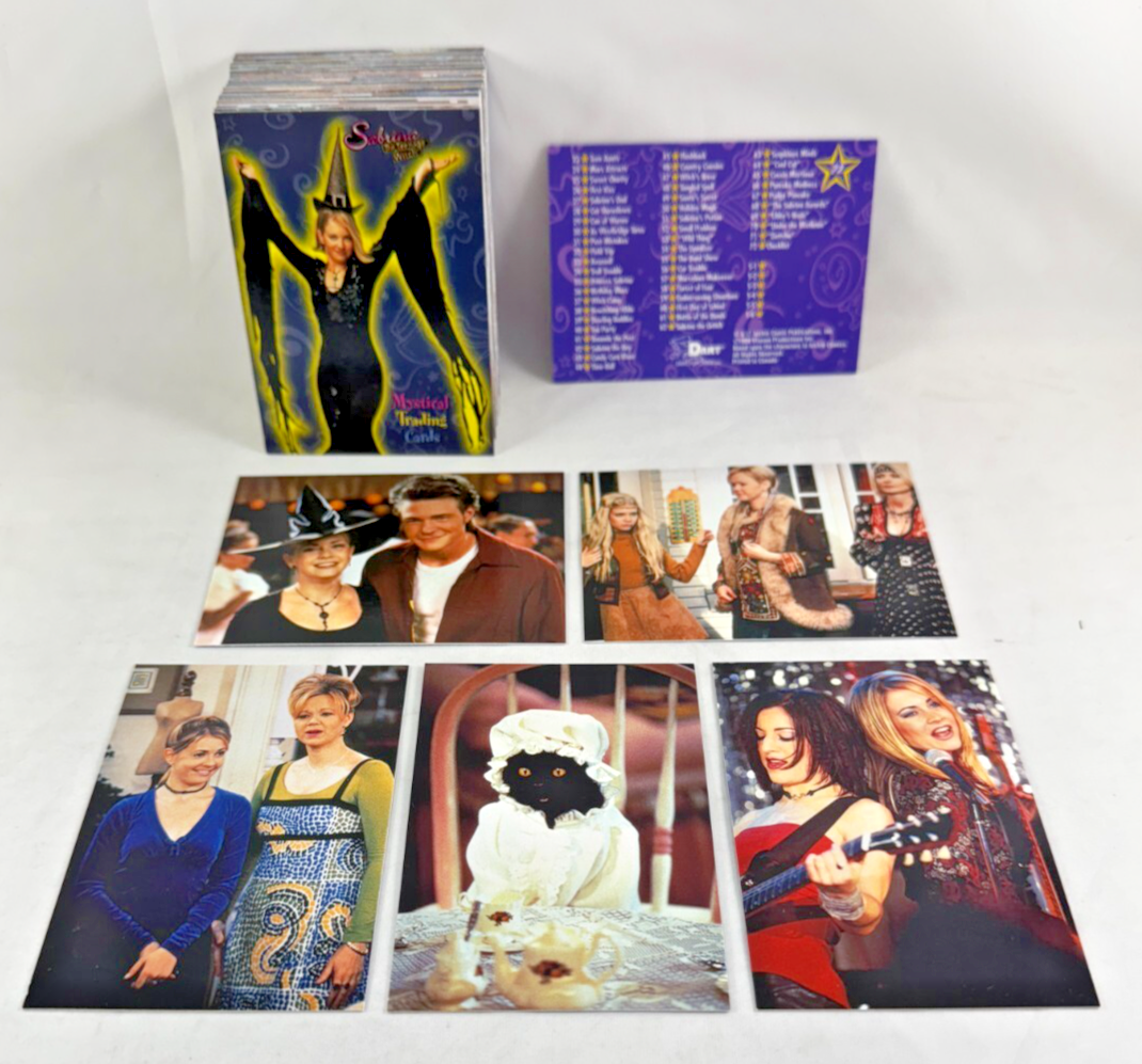SABRINA THE TEENAGE WITCH TV Complete Card Set w/ MELISSA JOAN