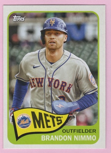 2023 Topps Archives #114 Brandon Nimmo | Baseball Card