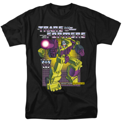 The Transformers Devastator Men s T Shirt Officially Licensed Retro Tee S 5XL