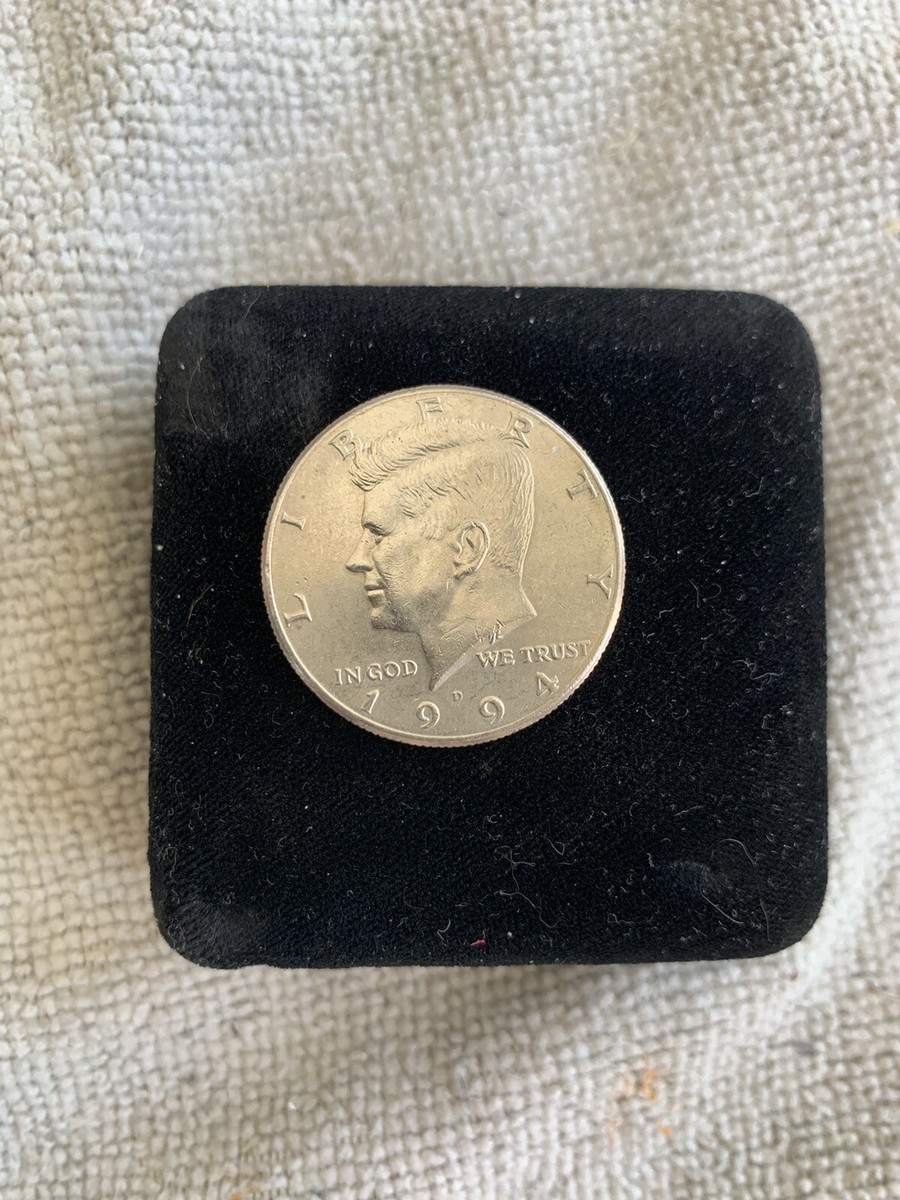 1994 Kennedy Half Dollar “D”. Errors Missing extended Horizontal