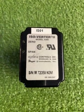 Iso Verter II Process Signal Isolator Model 4380 with IDEC Base SR29-06-10A 300V