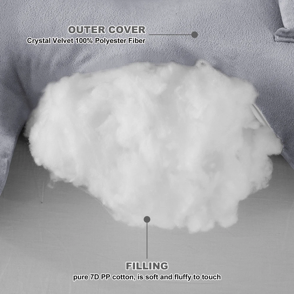 Comfortable Travel Neck Pillow for Adults & Kids - Car & Airplane Use