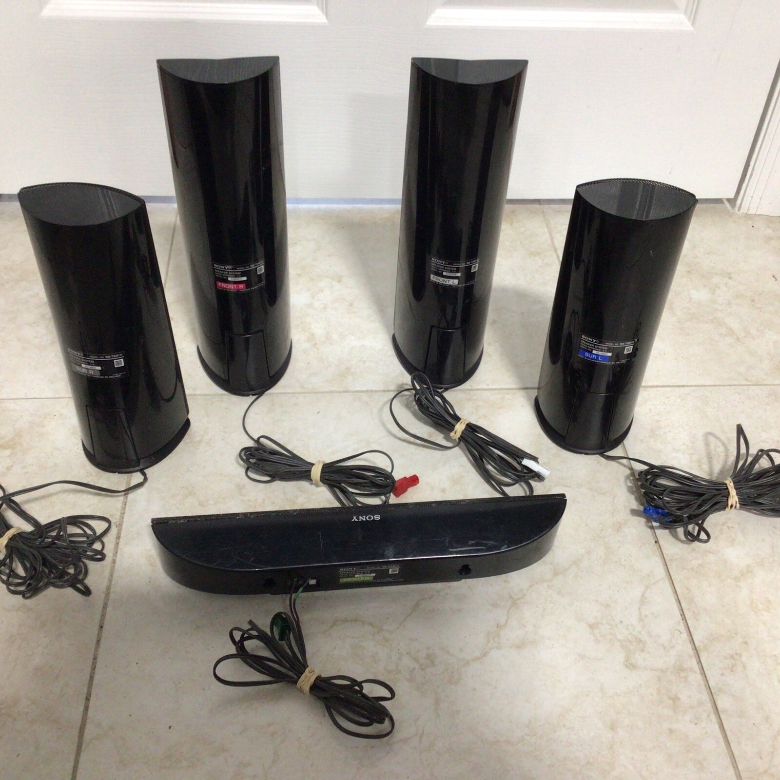 Sony BDVN790W 5.1 Channel DVD Home Theatre System NO REMOTE,