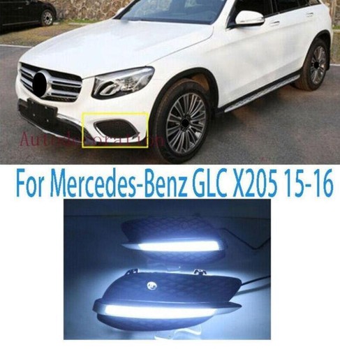 PUYI RGB LED Mirror Grill Badge Emblem Light – For Mercedes Benz X205 GLC 2015-2019 & Many Others