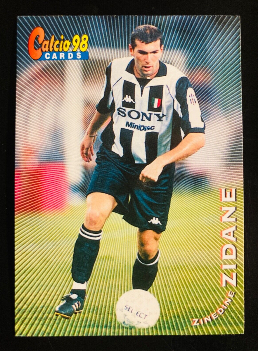 1997-98 Panini Calcio Cards 1998 # 64 Zinedine Zidane Juventus