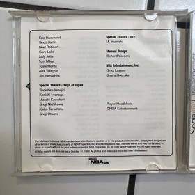 NBA 2K (Sega Dreamcast) complete CIB