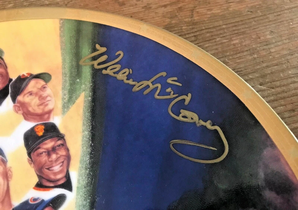 Autographed 500 Home Run Plate Frank Robinson Harmon Killebrew Mathews McCovey - Image 4 of 4
