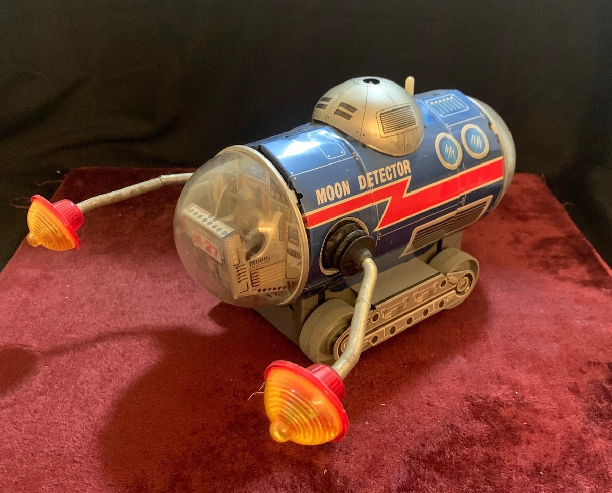 Vintage 1964 Yonezawa Japan Tin Litho Space Battery Toy M-27
