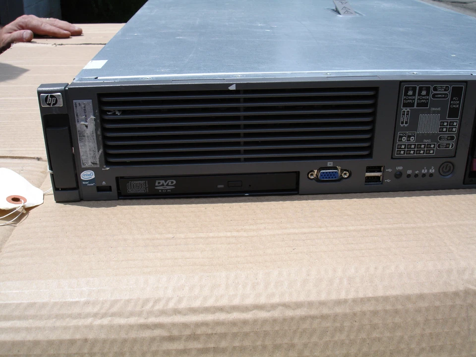 HP ProLiant DL380 G5 2.0GHz Quad Core X5130 4GB RAM 6x72GB 10K HD 2.5" - Image 4 of 4