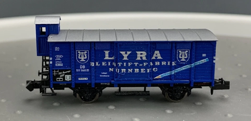 N Scale MInitrix LYRA Museum G02 Boxcar For 2007 N0372 - Image 2 of 4