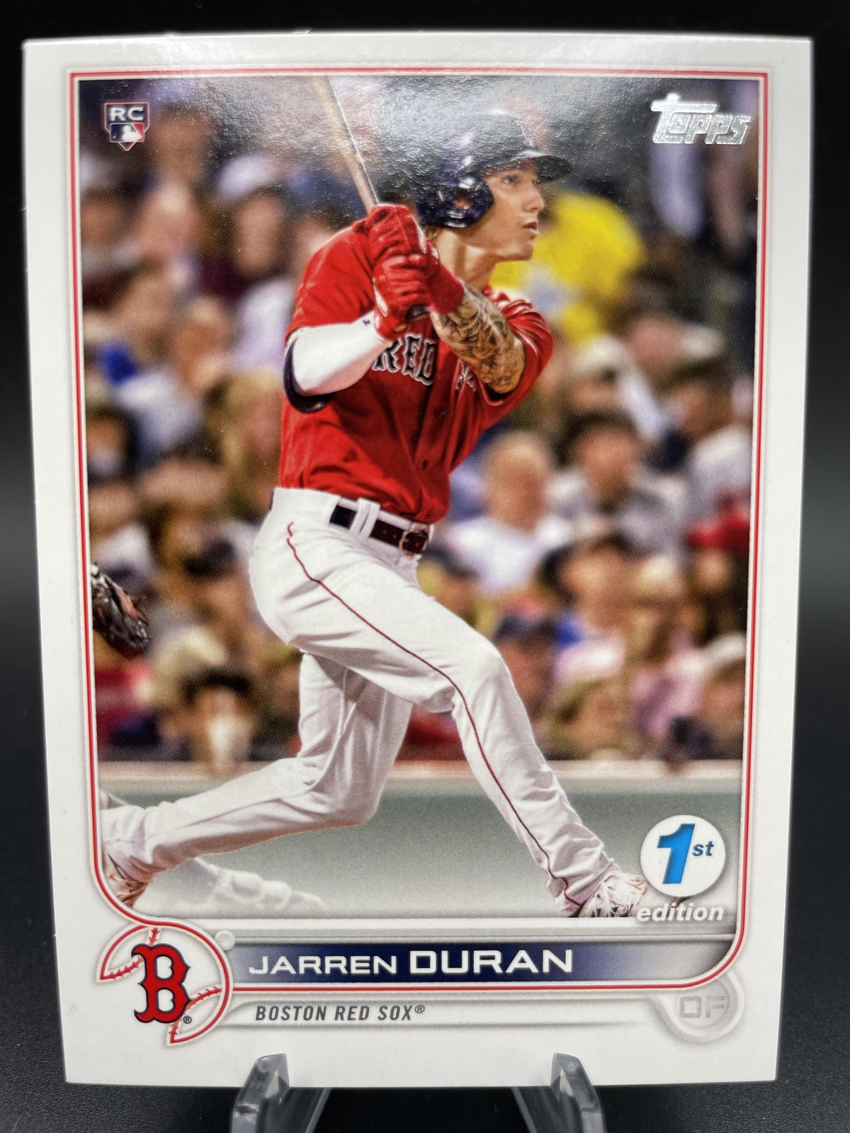 Jarren Duran 2022 Topps 1st Edition #187 RC Rookie