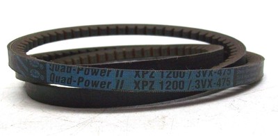 NOS GATES QUAD POWER II XPZ1200 COGGED V-BELT 10MM TOP WIDTH 1200MM OD LZ