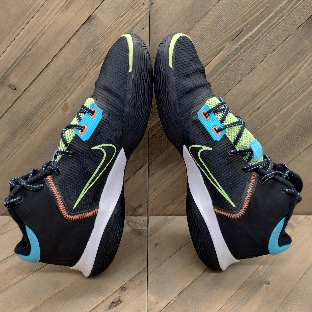 Nike Kyrie Flytrap 4 Black Lime Glow Basketball Sneakers  display picture 1