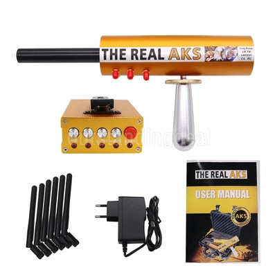 The Real AKS Gold Long Range Gold Detector Finder W/ 6 Antennas for Gold Silver