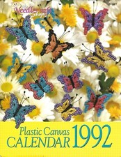 1992 Plastic Canvas PATTERNS CALENDAR   162 