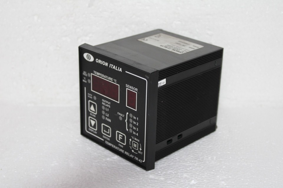 ORION ITALIA TR42 TEMPERATURE RELAY MODEL TR42S1 eBay