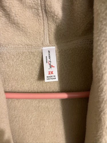 NWOT Ladies Fleece Lined Sweater Jacket Size 2x - Picture 2 of 5