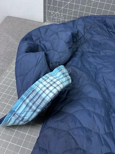 Huk Men's Tarpon Quilted Insulated Lined Shacket Jacket Sz L Blue NEW~~ - Picture 2 of 7