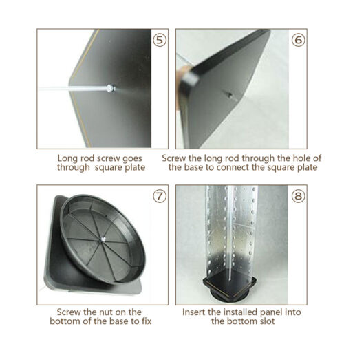 Sunglass Stand Rotating Retail Rotating Optical Frame Display Case Showcase - Picture 6 of 11