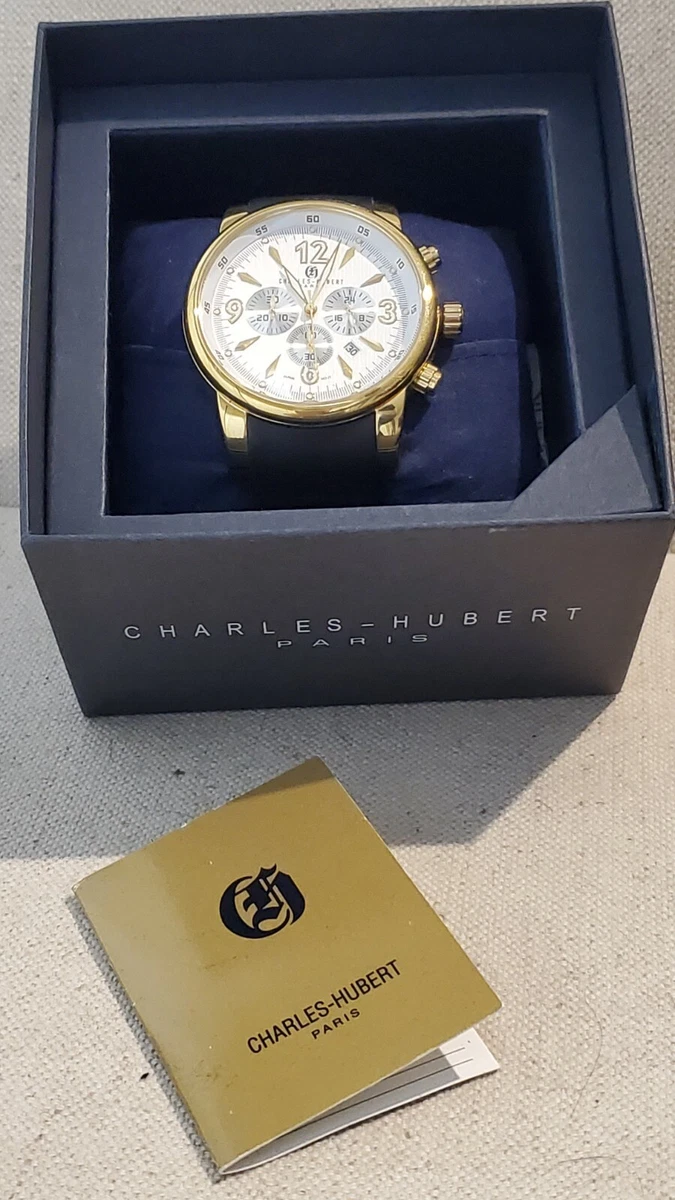 Charles hubert paris shop wrist watch