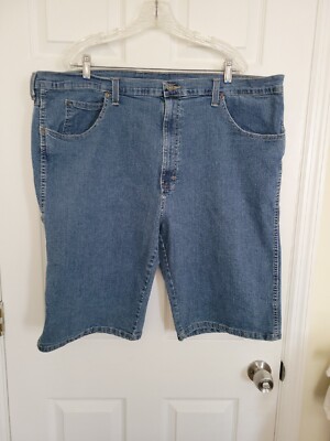 Dickies Carpenter Shorts Stretch Blue Jean Workwear Denim Mens Size 44 