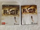 Rage - PS3 Game Sony Playstation 3 & Manual