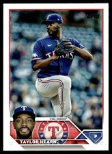 2023 Topps Taylor Hearn Texas Rangers #354