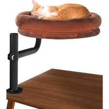 Bed for Desk,Keeps Kitten Close and Workspace Clear Cat Bed,Height Adjustable